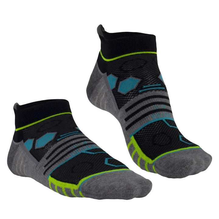 FAL352-1 FALKE/SILVER CUSHION RUN MID GREY 8034- 3363 - Image 1