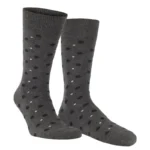 FALKE/DOTTED ANKLET CHARCOAL 5182-0354