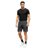 HI-TEC/SHORTS SPIKE JET BLACK OLIVE OIL