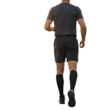 HI-TEC/SHORTS SPIKE JET BLACK OLIVE OIL - Image 2