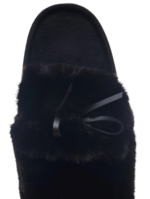HUSH PUPPIES/MARIE BLACK SLIPPER 01199 - Image 4