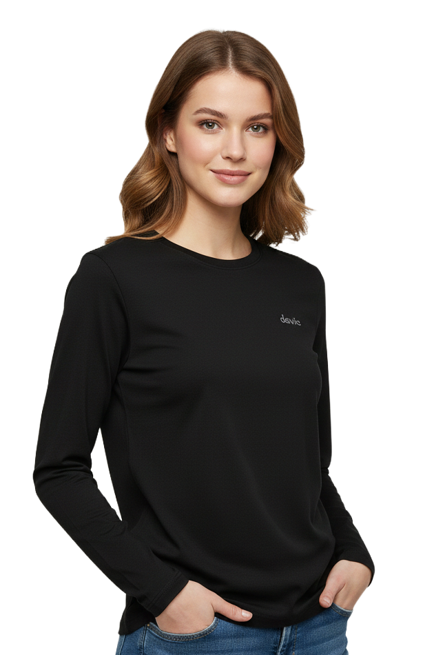 J2527-1 JEEP/LADY THERMAL POLO NECK BLACK JLW23025 - Image 1