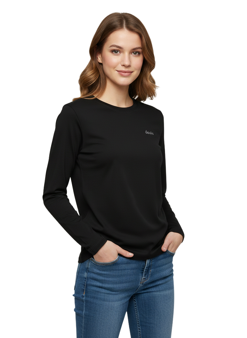 J2527-1 JEEP/LADY THERMAL POLO NECK BLACK JLW23025 - Image 1