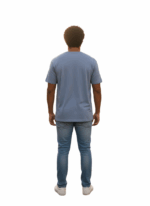 KAKIEBOS/TSHIRT STEEL BLUE KBMT025 - Image 2