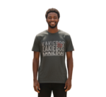 KAKIEBOS/TSHIRT GREEN MELANGE KBMT016