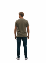 KAKIEBOS/TSHIRT KHAKI KBMT013 - Image 2