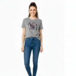 KAKIEBOS/LADY TSHIRT GREY MELANGE KBL682 PLASCON