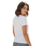 KAKIEBOS/LADY TSHIRT WHITE KBLT010 - Image 2