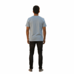 QUIKSILVER/TSHIRT FADED DENIM SP 6386 GRADIENT LINE - Image 2