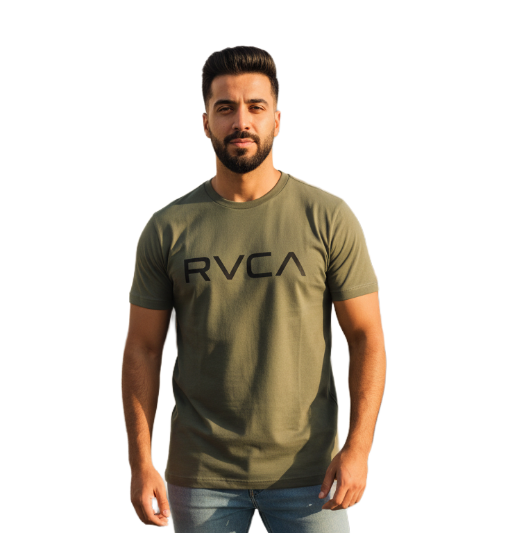 RV169-1 RVCA/TSHIRT KALAMATA GREEN - Image 1