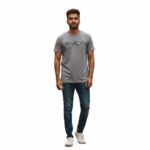 RVCA/TSHIRT GREY NOISE