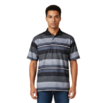 STERLING/GOLF TSHIRT STRIPE 97 BLACK GREY 9072 9096870