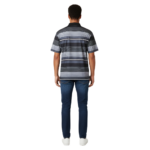 STERLING/GOLF TSHIRT STRIPE 97 BLACK GREY 9072 9096870 - Image 2