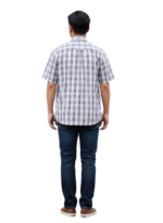 STERLING/SHIRT CHECK KHAKI RED BLUE 3193019 58 - Image 2