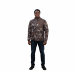 WILDEBEES/JKT CAMO BARK CHAR