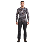 WILDEBEES/LS TSHIRT BARK CAMO