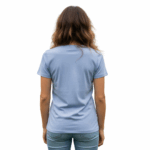 WILDEBEES/LADY TSHIRT TIFFANY BLUE WLA087 INFINITY FOIL - Image 2