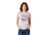 WILDEBEES/LADY TSHIRT FOG WLA101 PINK CADILLAC
