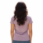 WILDEBEES/LADY TSHIRT LILAC ASH MELANGE WLA081 TROPICAL AFRICA - Image 2