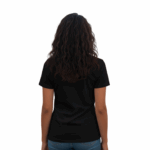 WILDEBEES/LADY TSHIRT BLACK WLA087 INFINITY FOIL - Image 2