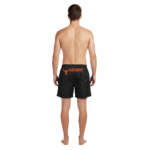 WILDEBEES/SWIM SHORTS PLAIN BLACK WBM472 - Image 2