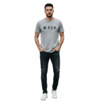 FOX/TSHIRT GREY MELANGE FOXM0013