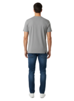 SALOMON/TSHIRT GREY MELANGE WML0127 - Image 2