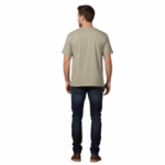 KAKIEBOS/TSHIRT VINTAGE KHAKI KBMT562 - Image 2