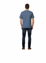 KAKIEBOS/TSHIRT CORONET BLUE KBMT509 - Image 2