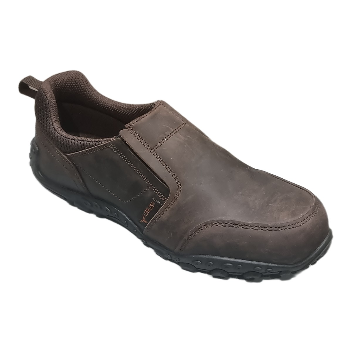 WIL375-1 WILDEBEES/CASUAL SLIP ON BROWN WMF158 - Image 1