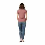 WILDEBEES/LADY TSHIRT VINTAGE BERRY WLA171 MOOISTEPLAAS TREKKER - Image 2