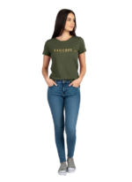 KAKIEBOS/LADY TSHIRT OLIVE KNIGHT KBLT600