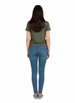 KAKIEBOS/LADY TSHIRT OLIVE KNIGHT KBLT573 - Image 2