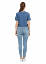 KAKIEBOS/LADY TSHIRT DEEP OCEAN KBLT572 - Image 2