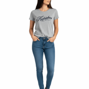 KAKIEBOS/LADY TSHIRT GREY MEL KBLT567