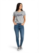 KAKIEBOS/LADY TSHIRT GREY MEL KBLT567