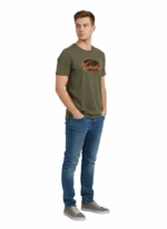 KAKIEBOS/TSHIRT OLIVE GREEN MEL KBMT526