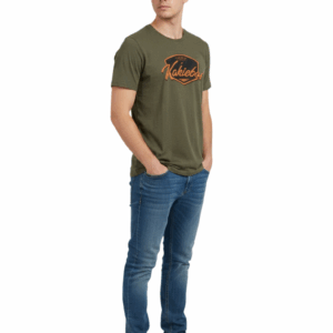 KAKIEBOS/TSHIRT OLIVE GREEN MEL KBMT526