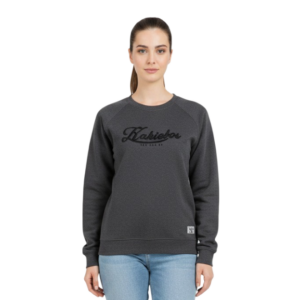 KAKIEBOS/LADY SWEATER CHARCOAL MEL KBLF569