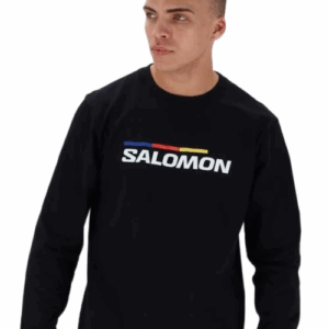 SALOMON/LS TSHIRT BLACK WML0155 RACER