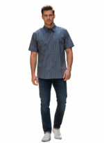 STERLING/SHIRT NAVY STRIPE 36 3192999