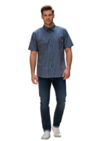 STERLING/SHIRT NAVY STRIPE 36 3192999