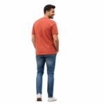 WILDEBEES/TSHIRT BURNT RUST WMA298 - Image 2