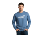 WILDEBEES/SWEATER MID BLUE MELANGEWMA296