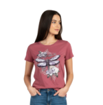 WILDEBEES/TSHIRT BURNT RUBY WLA175