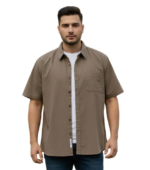 JEEP/SHIRT PLAIN KHAKI