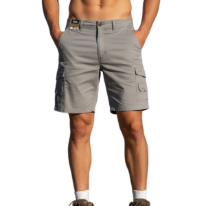 JEEP/SHORTS 14CM GREY F WAIST