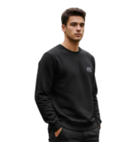 JEEP/PULL OVER FLEECE BLACK