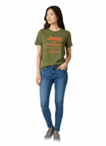 JEEP/LADY TSHIRT KAPOK GREEN