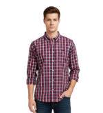 JEEP/LS SHIRT CHECK RED